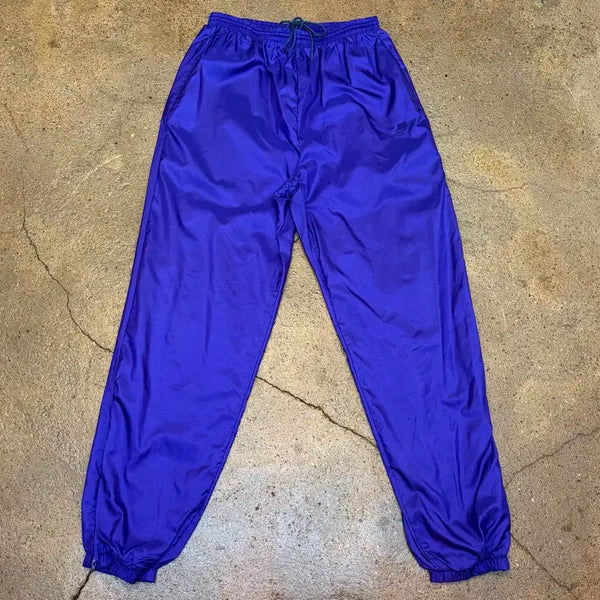 [BUNJANG] 80s Nike Purple Nylon Track Pants / 80s USA 빈티지 나이키 퍼플 나일론 트레이닝 팬츠 츄리닝 바지