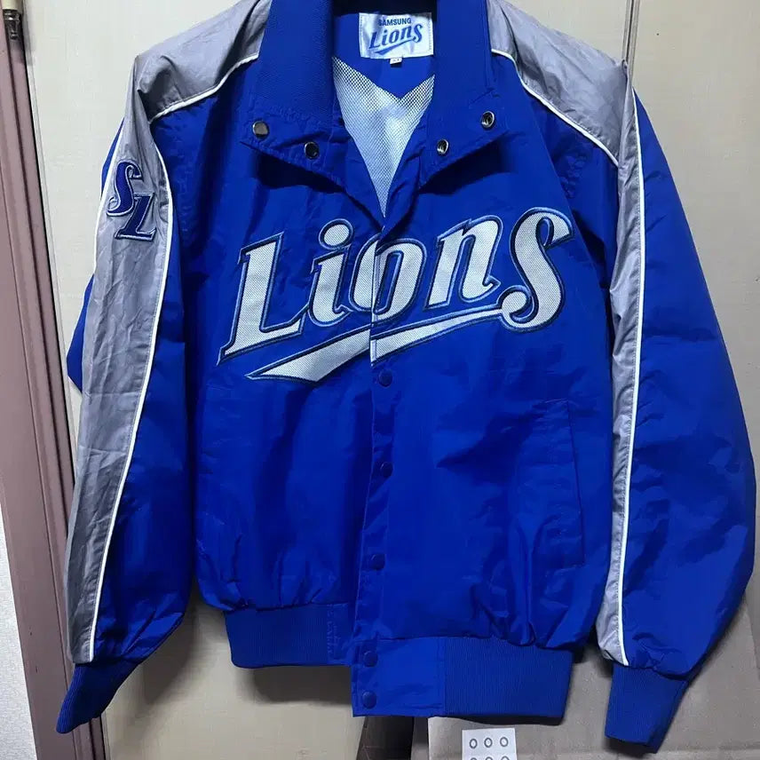 [BUNJANG] Samsung Lions Spring/Autumn Baseball Jumper / [M] 삼성 라이온즈 춘추 야구점퍼
