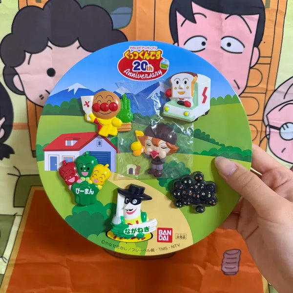 [BUNJANG] Anpanman Magnet Set (6 Pieces) / 미개봉 고전 호빵맨 마그넷 자석 6개 세트