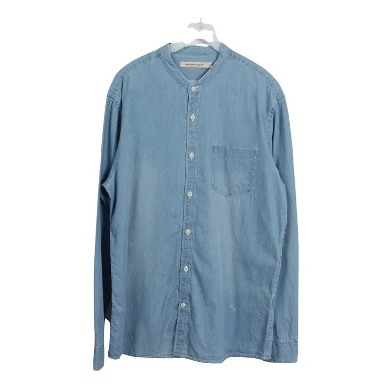 [BUNJANG] Denim Shirt / D029 시리즈 데님 셔츠 100 남 아지구제