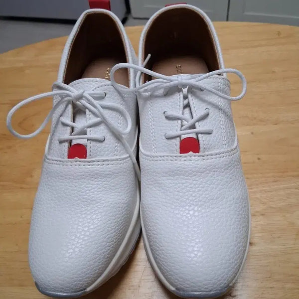[BUNJANG] Leather Sneakers Size 230 / 가죽운동화 사이즈 230호 디자인강추 사진참고 새상품