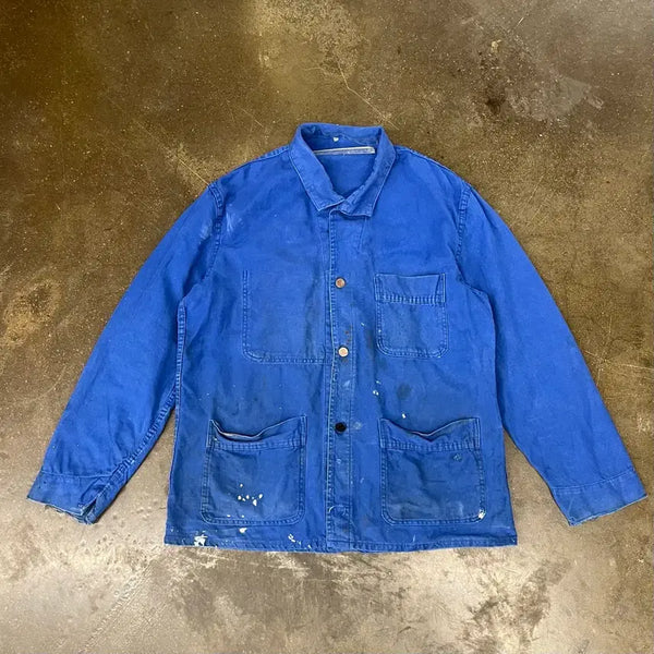 [BUNJANG] 70s Vintage French Work Jacket (105) / 70s 빈티지 프렌치 워크 자켓 (105)