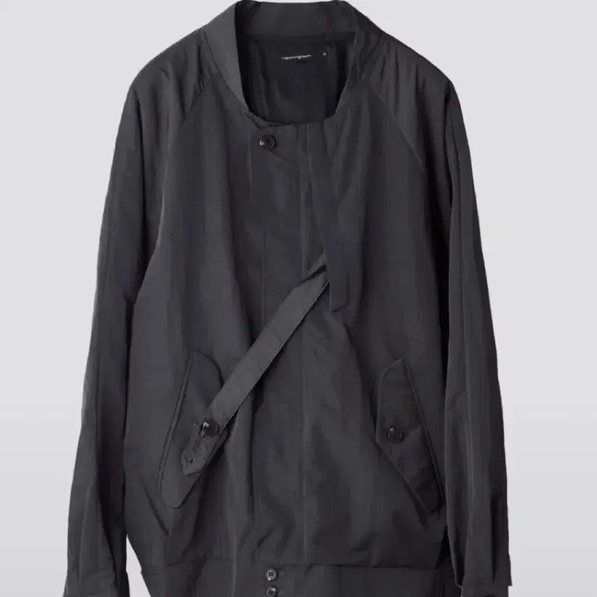 [BUNJANG] Hatching Room Non-Collar Jacket Charcoal Size 4 / 해칭룸 논카라 자켓 차콜 4사이즈 판매합니다!!