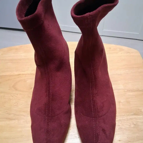 [BUNJANG] Cello Leather Boots Size 240 / 첼로 가죽부츠 사이즈 240호 디자인강추 사진참고 새상품