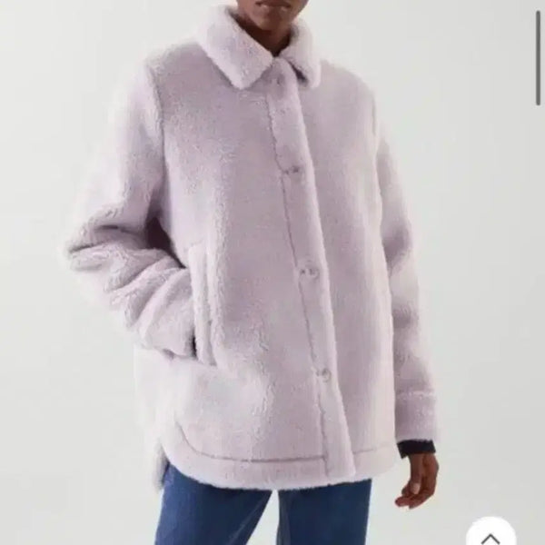 [BUNJANG] COS Teddy Fleece Jacket Size S / Cos 코스 뽀글이 테디 자켓 S