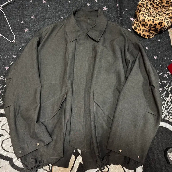 [BUNJANG] WYM Charcoal Blouson / WYM 차콜 블루종
