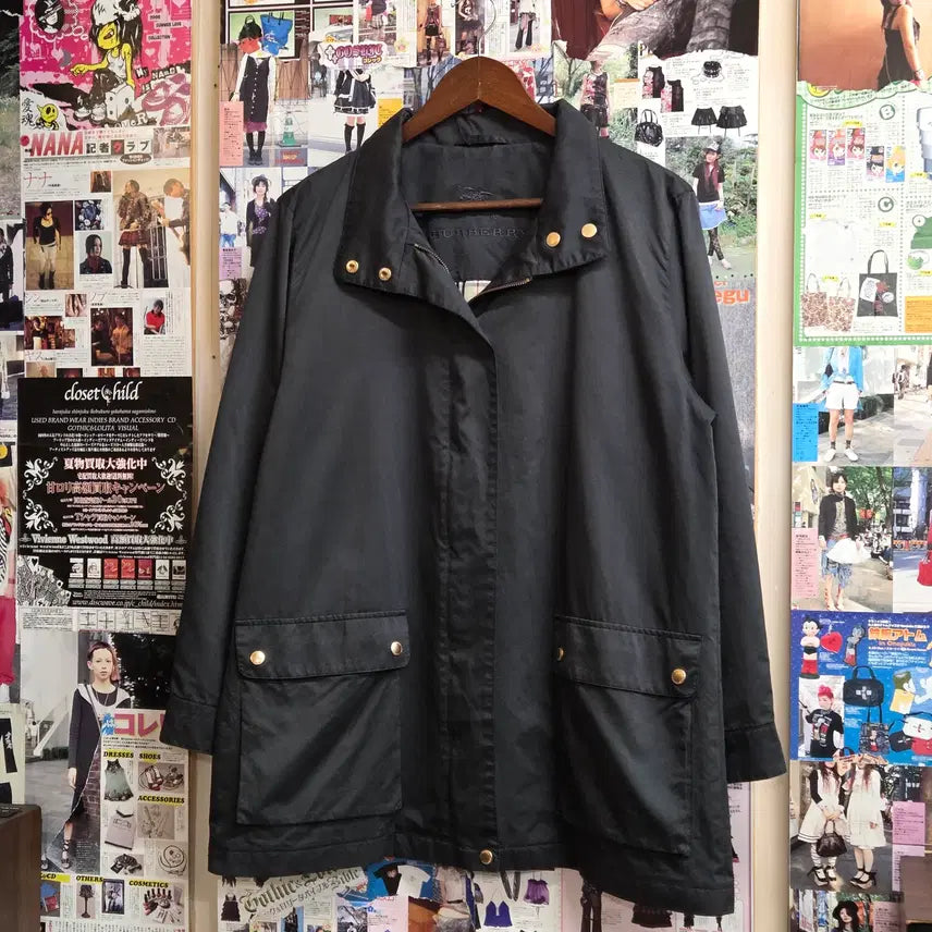 [BUNJANG] Burberry Black Field Jacket / JPN 버버리 블랙 필드 자켓
