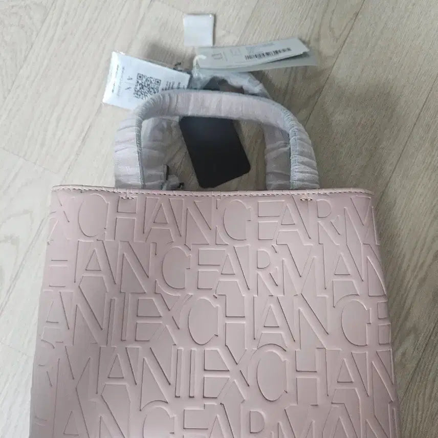 [BUNJANG] Armani Exchange Pink Tote Bag / 아르마니 익스체인지 핑크 토트백 새상품