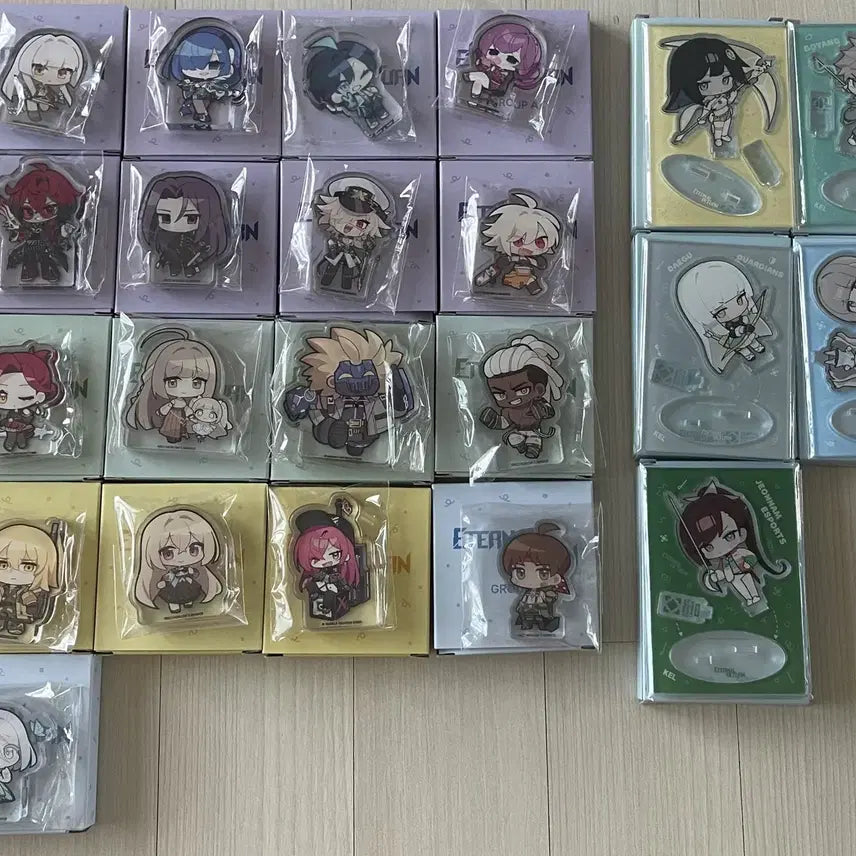 [BUNJANG] Eternal Return Mini Pick / Mini Acrylic Stand Bundle Set / 이터널리턴 미니픽/미니 아크릴 스탠드 일괄
