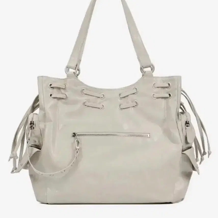 [BUNJANG] Deinet New Stud String Big Bag Ash Beige / 다이닛 Deinet new stud string big bag ash beige