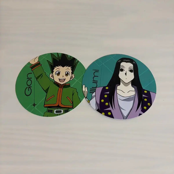 [BUNJANG] Hunter x Hunter Aniplus Collaboration Cafe Coaster Gon & Illumi Bundle / 헌터헌터 콜라보카페 코스터 곤 이르미