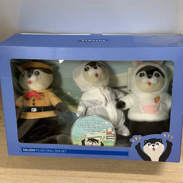 [BUNJANG] Samsung Electronics Dalsu Doll 3-Type Set / 삼성전자 달수 인형 3종 세트