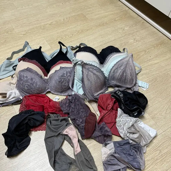 [BUNJANG] Lingerie Set (Bra & Panty Bundle) / 속옷.브라.팬티 일괄 정리해요 (손세탁 후 배송)두개일괄