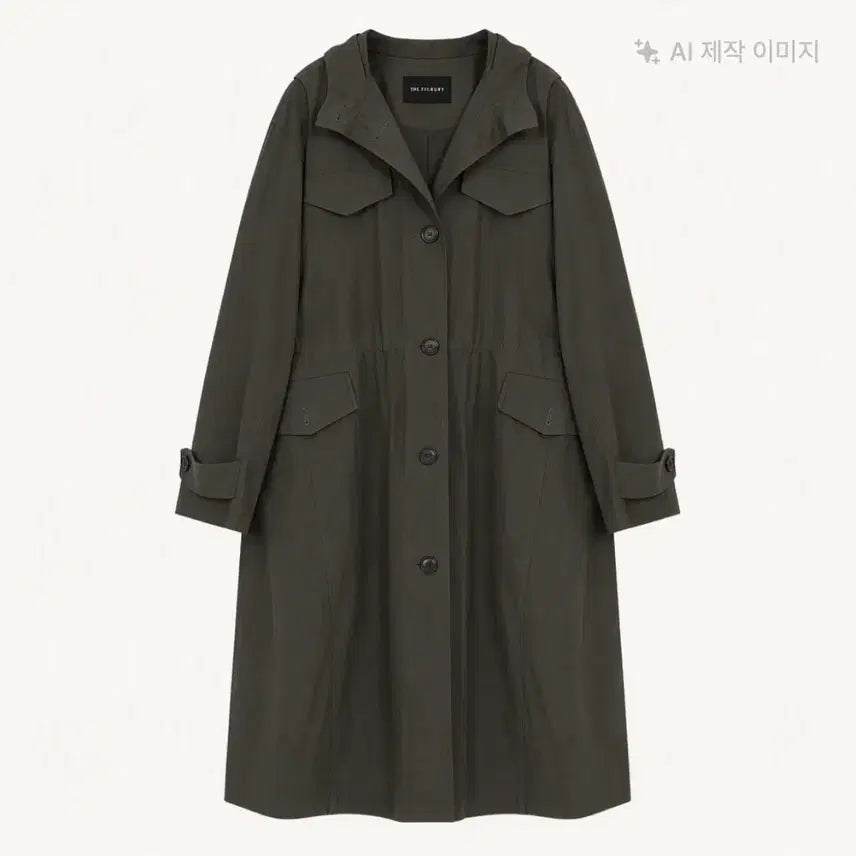 [BUNJANG] The Tilbury String Trench Coat / 더틸버리 스트링 트렌치 코트