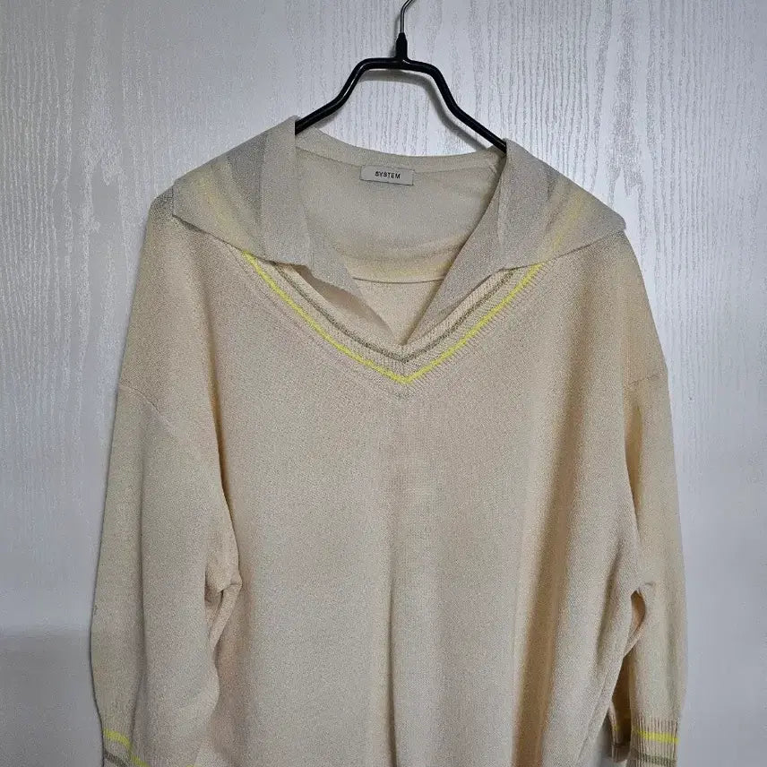 [BUNJANG] System Knit Blouse / 한섬 시스템 니트 블라우스