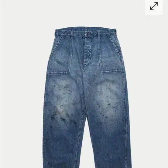 [BUNJANG] Bowwow Aged Denim Jeans / bowwow 에이지드 데님 L