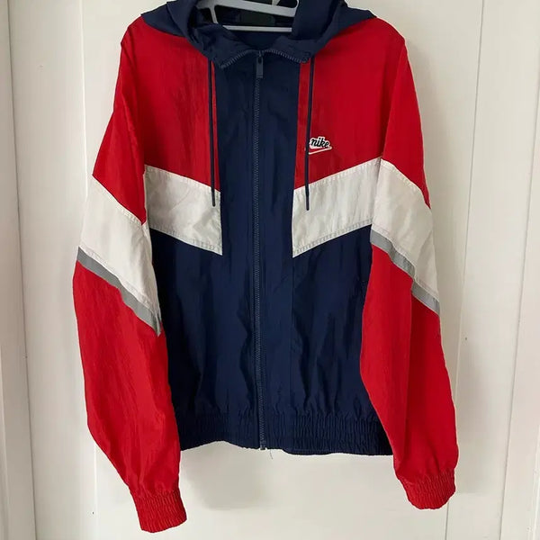 [BUNJANG] Nike Heritage Windrunner Woven Midnight Navy L / 나이키 헤리티지 윈드러너 우븐 미드나잇 네이비 L