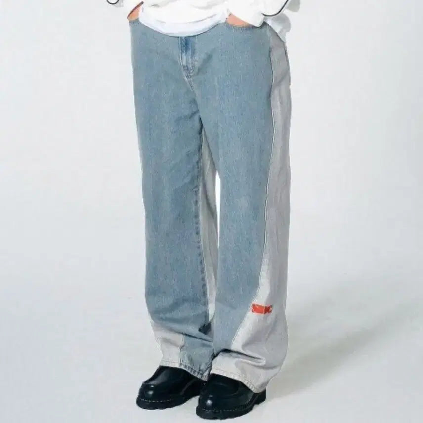 [BUNJANG] Sculptor Rebirth Block Denim / 스컬프터 리버스 블록 데님