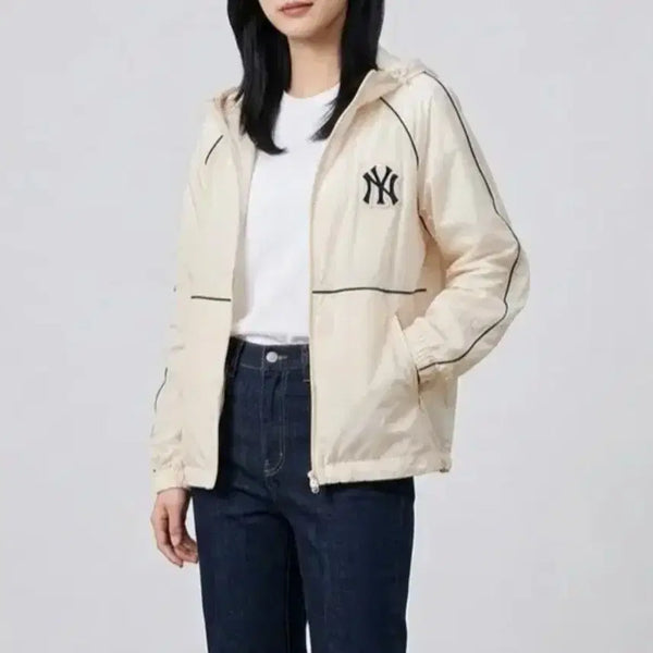 [BUNJANG] MLB New York Yankees Windbreaker / [100]MLB 뉴욕양키즈 바람막이