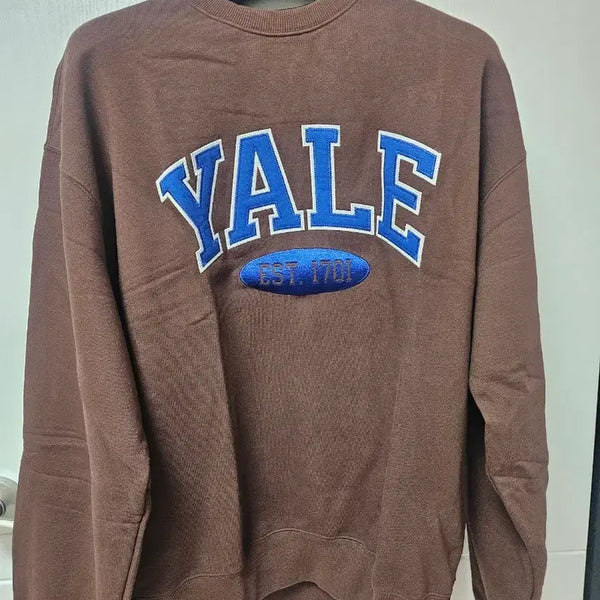 [BUNJANG] Yale University Sweatshirt (Brown, L) / 예일 맨투맨(브라운L)