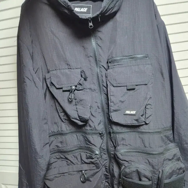 [BUNJANG] Palace Bear Storage Jacket Black L / 팔라스 베어 스토리지자켓 바람막이 블랙 L