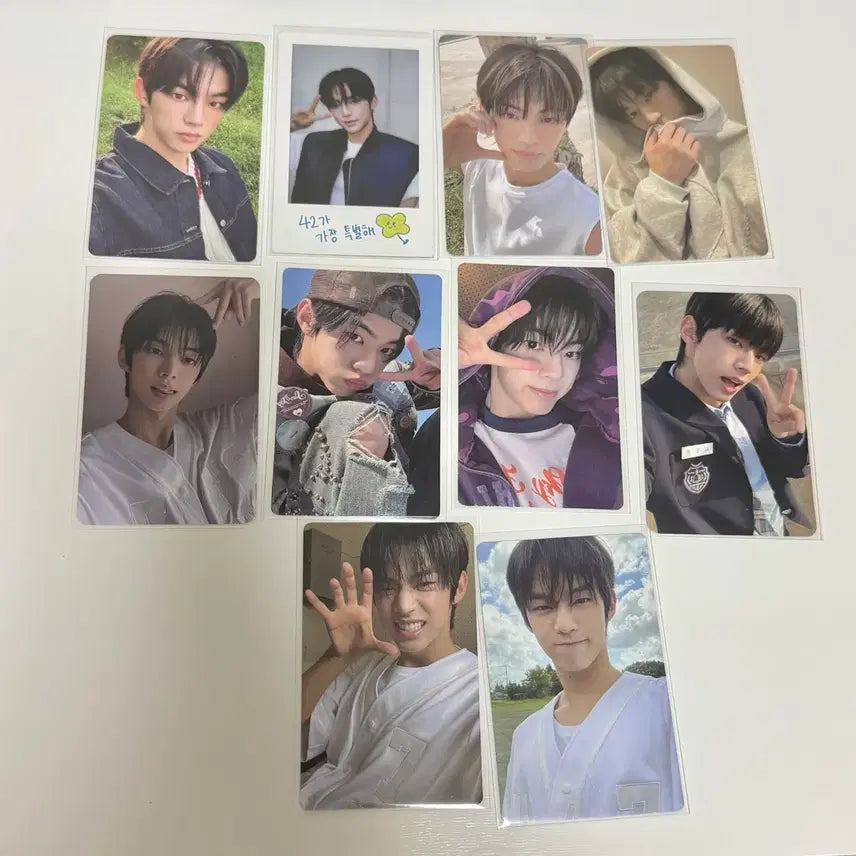 [BUNJANG] TWS Dohyun Photocard Bundle Set POB / 일괄 투어스 도훈 포카 미공포
