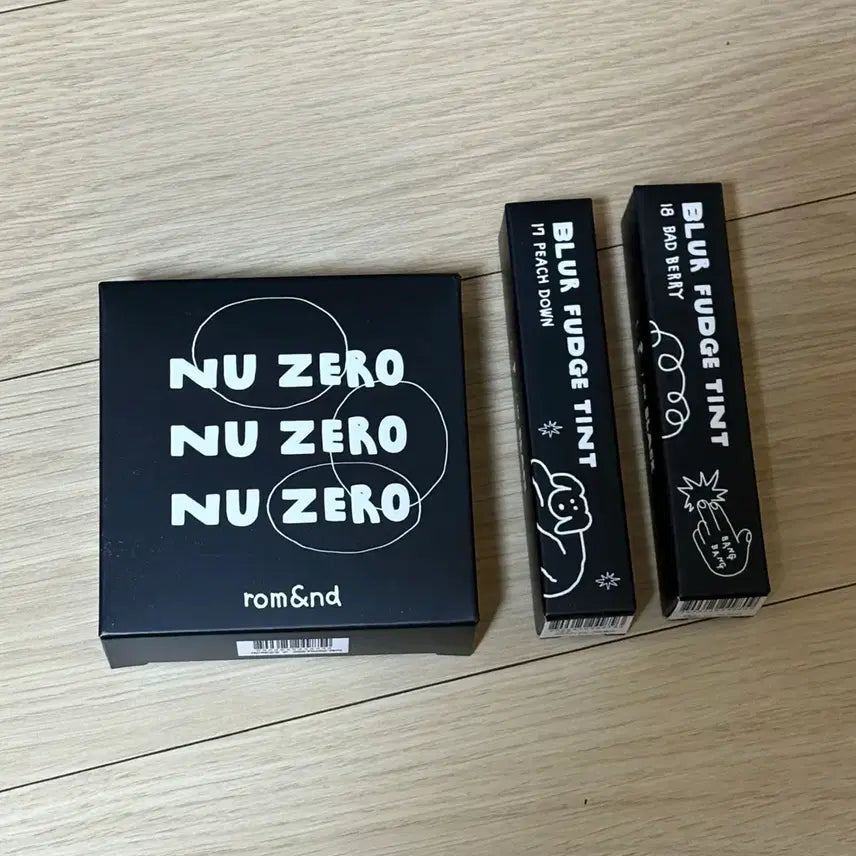 [BUNJANG] Rom&nd Zero Cushion & Blur Fudge Tint / 롬앤 누제로 쿠션 / 블러퍼지 틴트