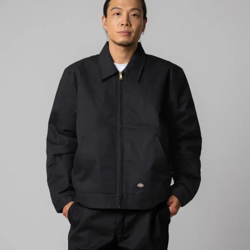 [BUNJANG] Dickies Eisenhower Work Jacket Black / 디키즈 아이젠하워 워크자켓 블랙