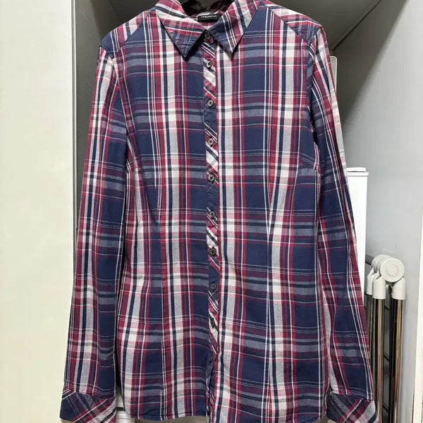 [BUNJANG] MOTIVI Checkered Shirt / 이태리 브랜드 MOTIVI 체크셔츠