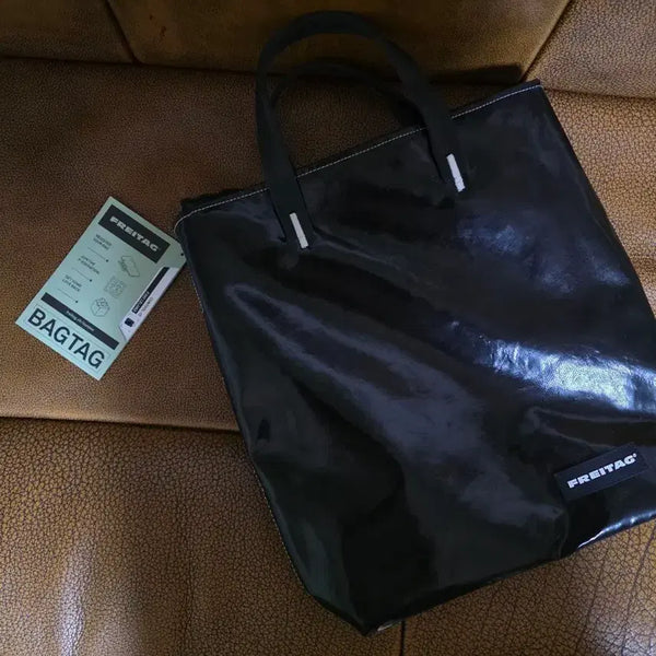 [BUNJANG] Freitag Leland All Black Messenger Bag / 프라이탁 리랜드 올블랙 올검 블랙
