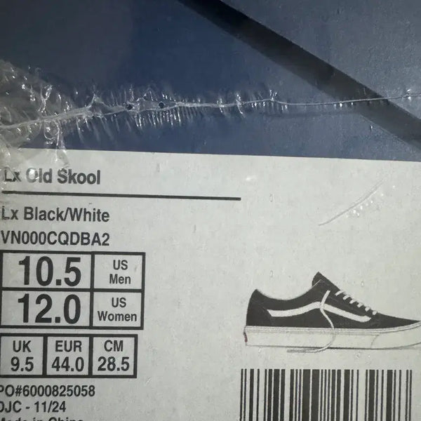[BUNJANG] Vans Old Skool 36 LX Black White / 반스 올드스쿨 36 LX 블랙 화이트