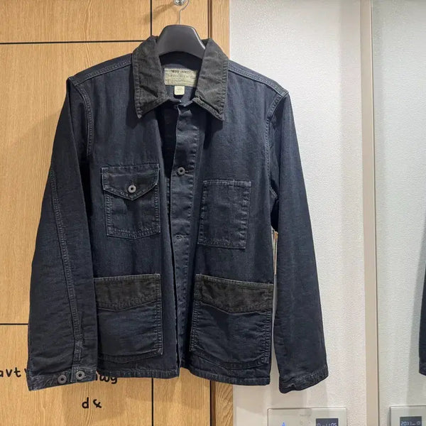 [BUNJANG] RRL Work Jacket Dark Denim M / Rrl 워크자켓 m 새상품