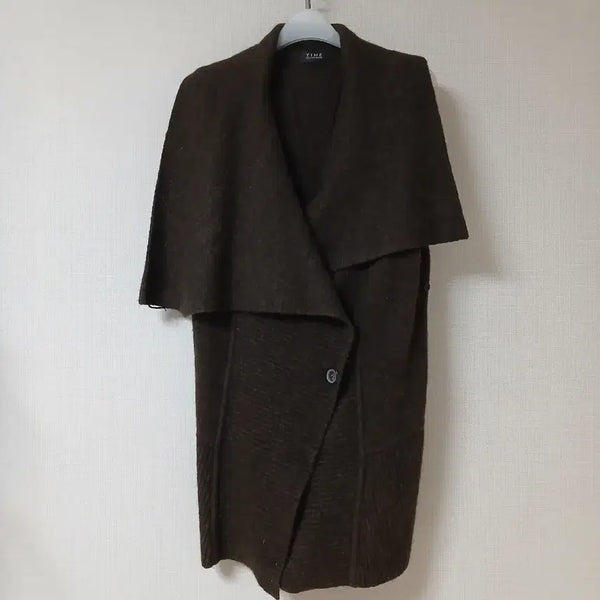 [BUNJANG] TIME (Hansem) Wool & Alpaca Blend Knit Vest / 한섬 TIME 니트 베스트
