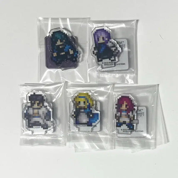 [BUNJANG] Fire Emblem: Three Houses Dot Acrylic Standee Set / 파이어 엠블렘 파엠 풍화설월 풍설 도트 아크릴 스탠드