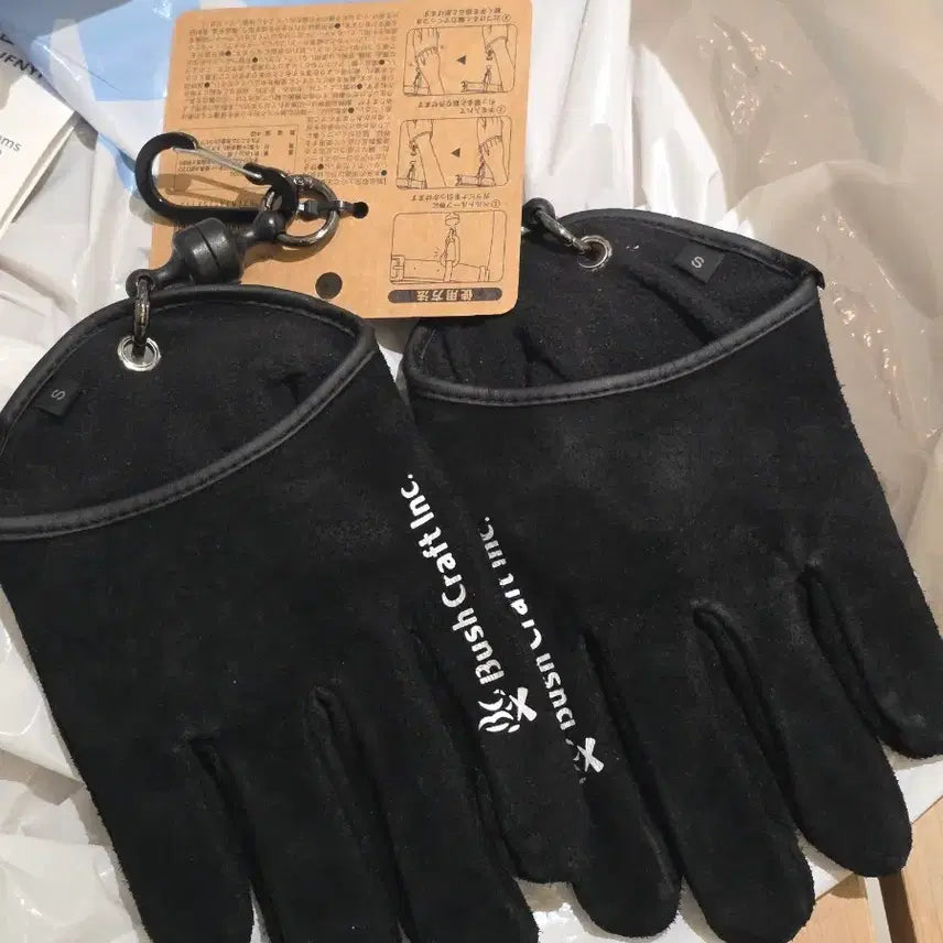 [BUNJANG] Bushcraft Camping Gloves Black S / 부쉬크래프트 캠핑장갑 블랙 S 정품(새상품)