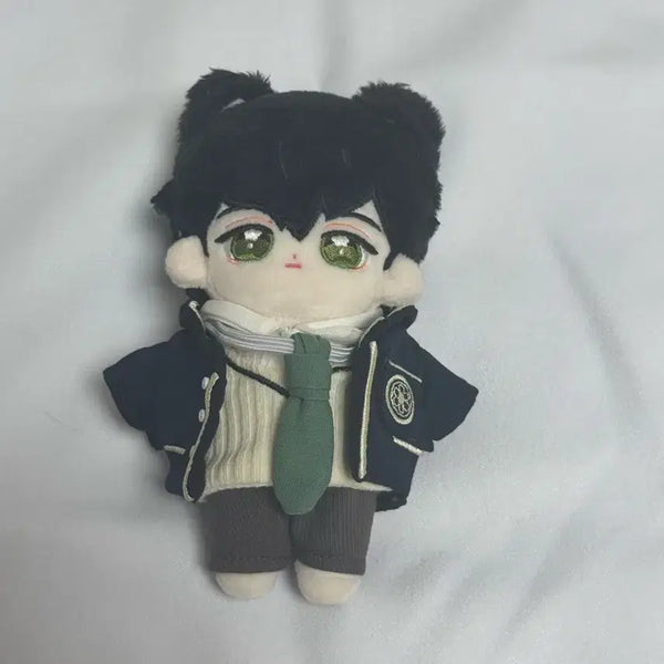 [BUNJANG] PLAVE Hamin 10cm Plush + Yukyeoreum School Uniform Set / 급처)플레이브 하민 10cm 솜깅이+육여름 교복