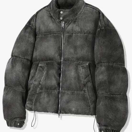 [BUNJANG] Trillion Biker Padding Black Size S / 트릴리온 바이커 패딩 블랙 S 사이즈 새제품