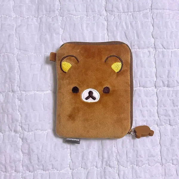 [BUNJANG] Rilakkuma Square Pouch Wallet / 리락쿠마 사각 파우치 지갑
