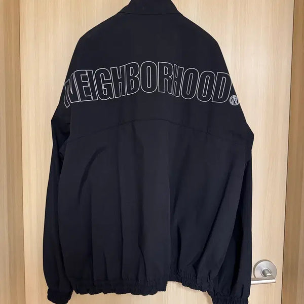 [BUNJANG] Neighborhood Logo Jacket Black / 네이버후드 로고 자켓 블랙