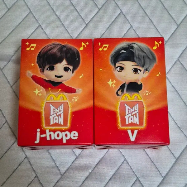 [BUNJANG] BTS McDonald's Tinytan J-Hope, V Figure Set (Sealed) / bts 방탄소년단 맥도날드 피규어 제이홉,뷔 미개봉 일괄