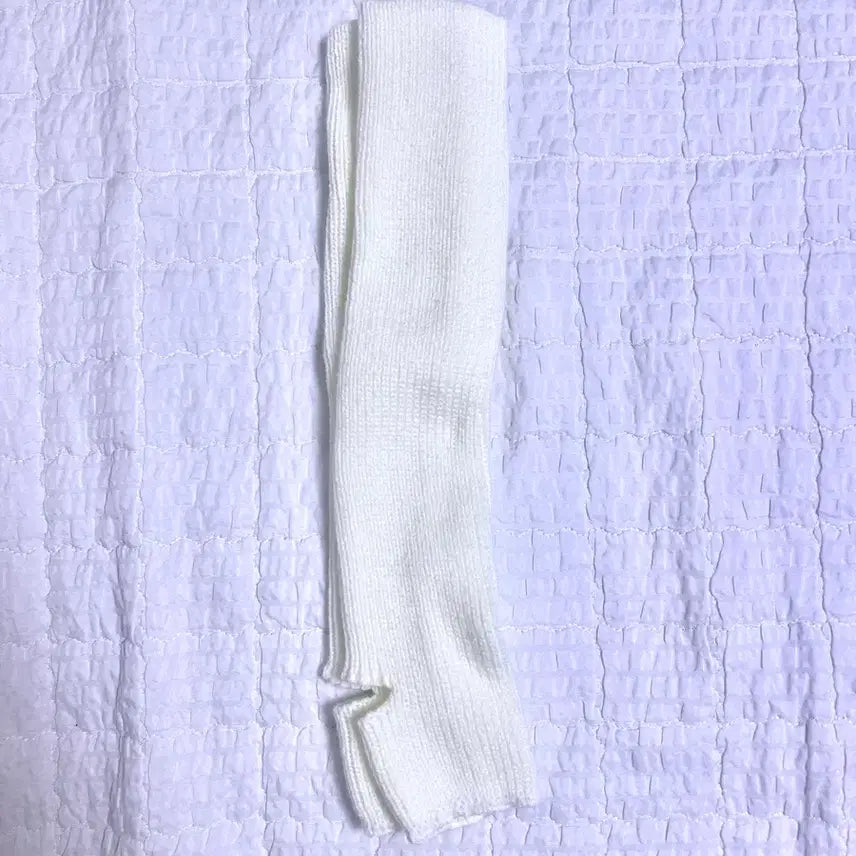 [BUNJANG] Ivory Knit Leg Warmers / 가을 겨울 아이보리 니트 레그워머