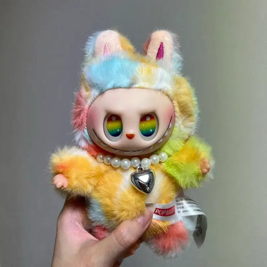 [BUNJANG] Pop Mart "Rabubu" Candy Floss Plush Keychain / 라부부