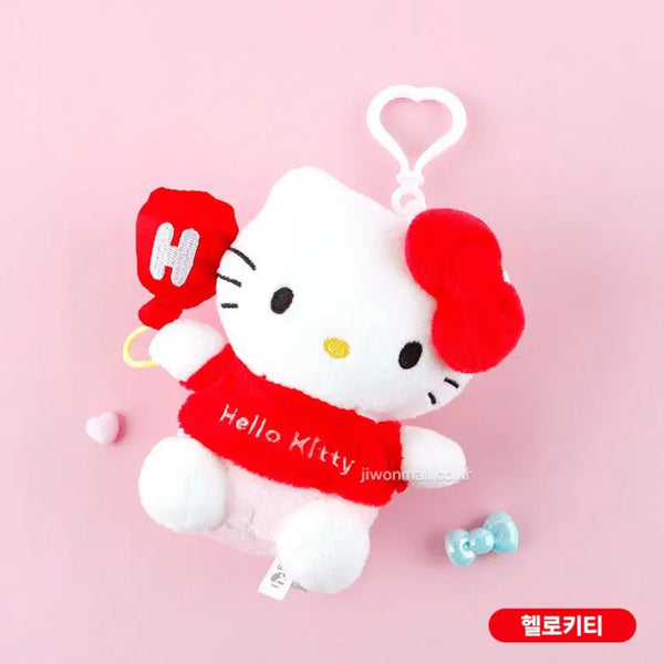[BUNJANG] Sanrio Hello Kitty Hangyodon Party Bag Charm 13cm / 정품 산리오키링 헬로키티 한교동 가방고리 파티 13cm