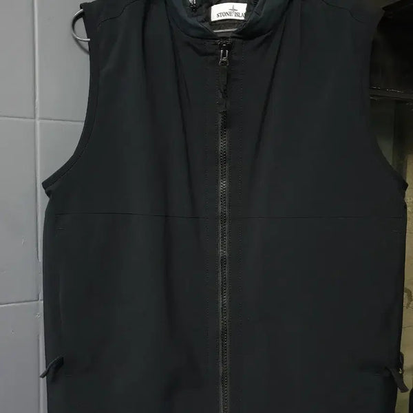 [BUNJANG] Stone Island Soft Shell Primaloft Vest / 스톤아일랜드 소프트쉘 프리마로프트 조끼 베스트