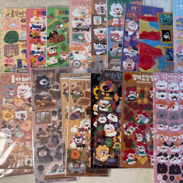 [BUNJANG] Sealed Sticker Bundle Set (120+ Sheets) - Various Artists / (선착 2분 7만원) 씰스티커 120장씩 판매합니다!!