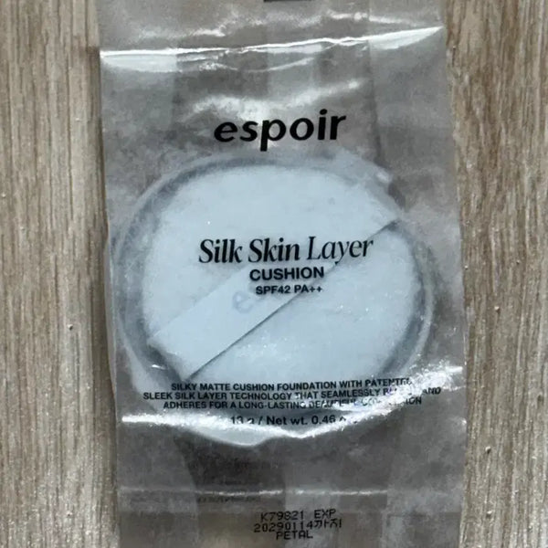 [BUNJANG] Espoir Silk Skin Layer Cushion - Petal / 에스쁘아 실크 스킨 레이어 쿠션