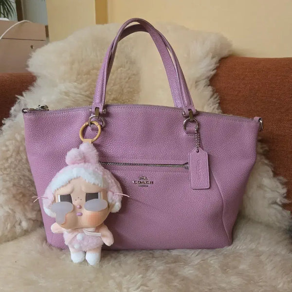 [BUNJANG] Coach Pink Leather Tote Bag / 코치 핑크 가죽 토트백