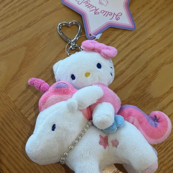 [BUNJANG] Sanrio Hello Kitty Unicorn Keychain / 헬로키티 유니콘 키링 산리오