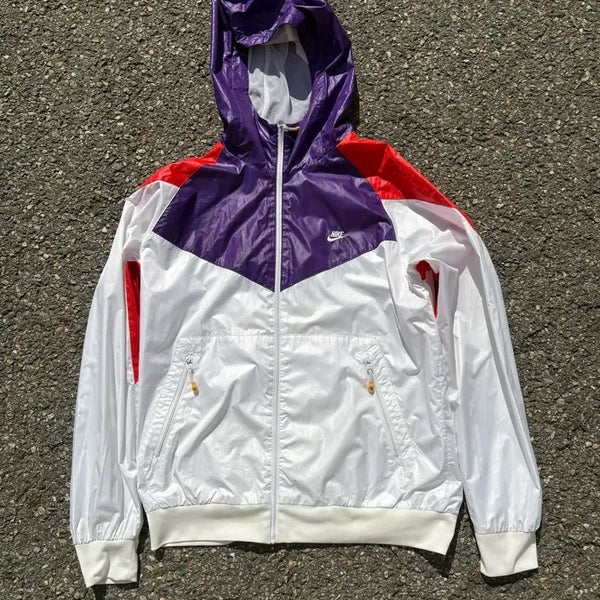 [BUNJANG] Nike 00s Purple Windbreaker Jacket (L) / 00s nike 나이키 퍼플 윈드브레이커 바람막이 (L) 코르티스