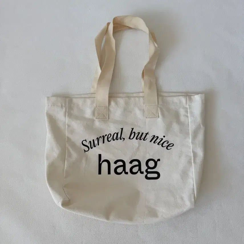 [BUNJANG] Haag Cotton Eco Bag / 헤이그(haag) 코튼 에코백